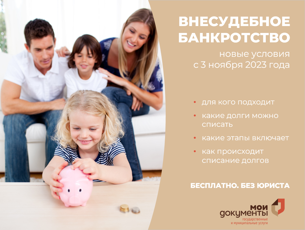 Что нужно знать о внесудебном банкротстве?