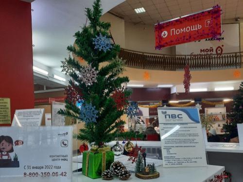 Новогодняя сказка в МФЦ
