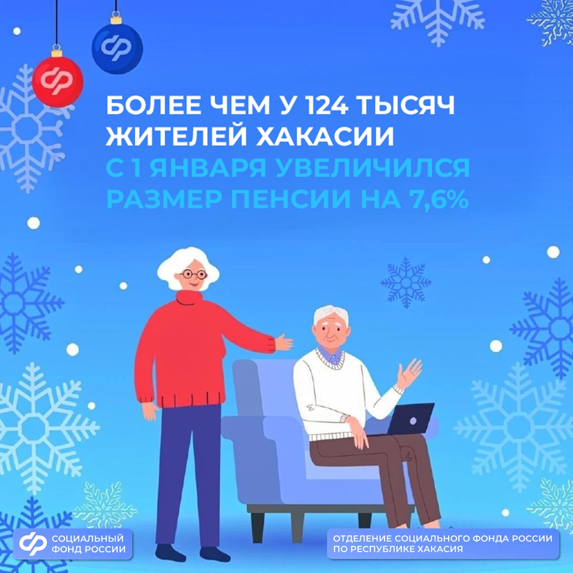 СФР с 1 января 2026 года проиндексировал страховые пенсии