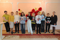 Церемония вручения паспортов в Сорске